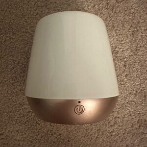 Elegant White and Gold Lantern